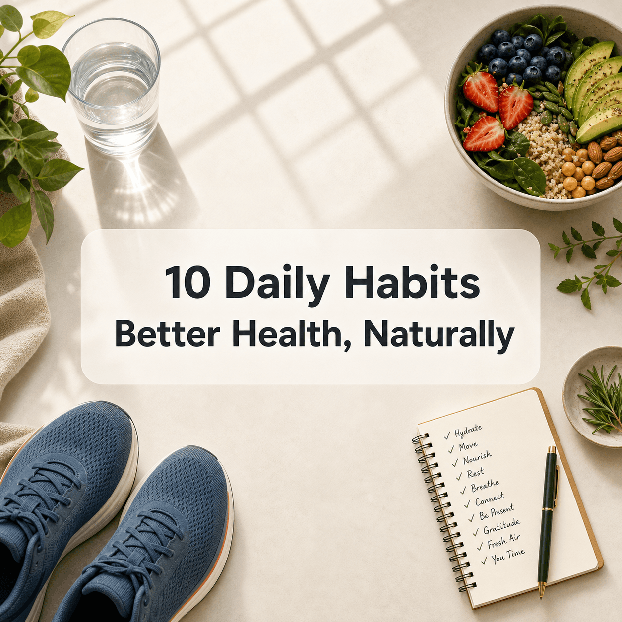 10 Daily Habits That Can Improve Your Health Naturally