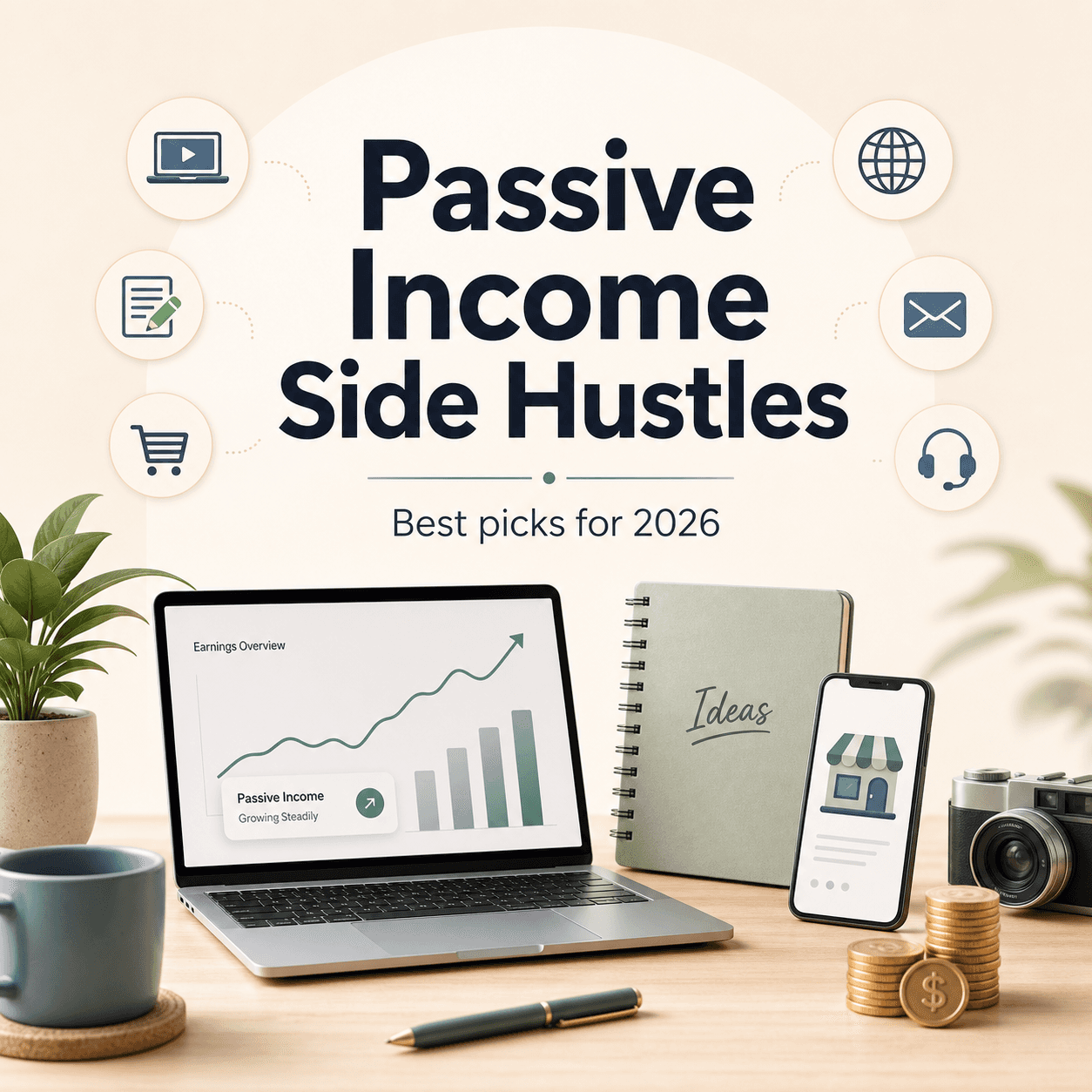Best Side Hustles That Can Generate Passive Income