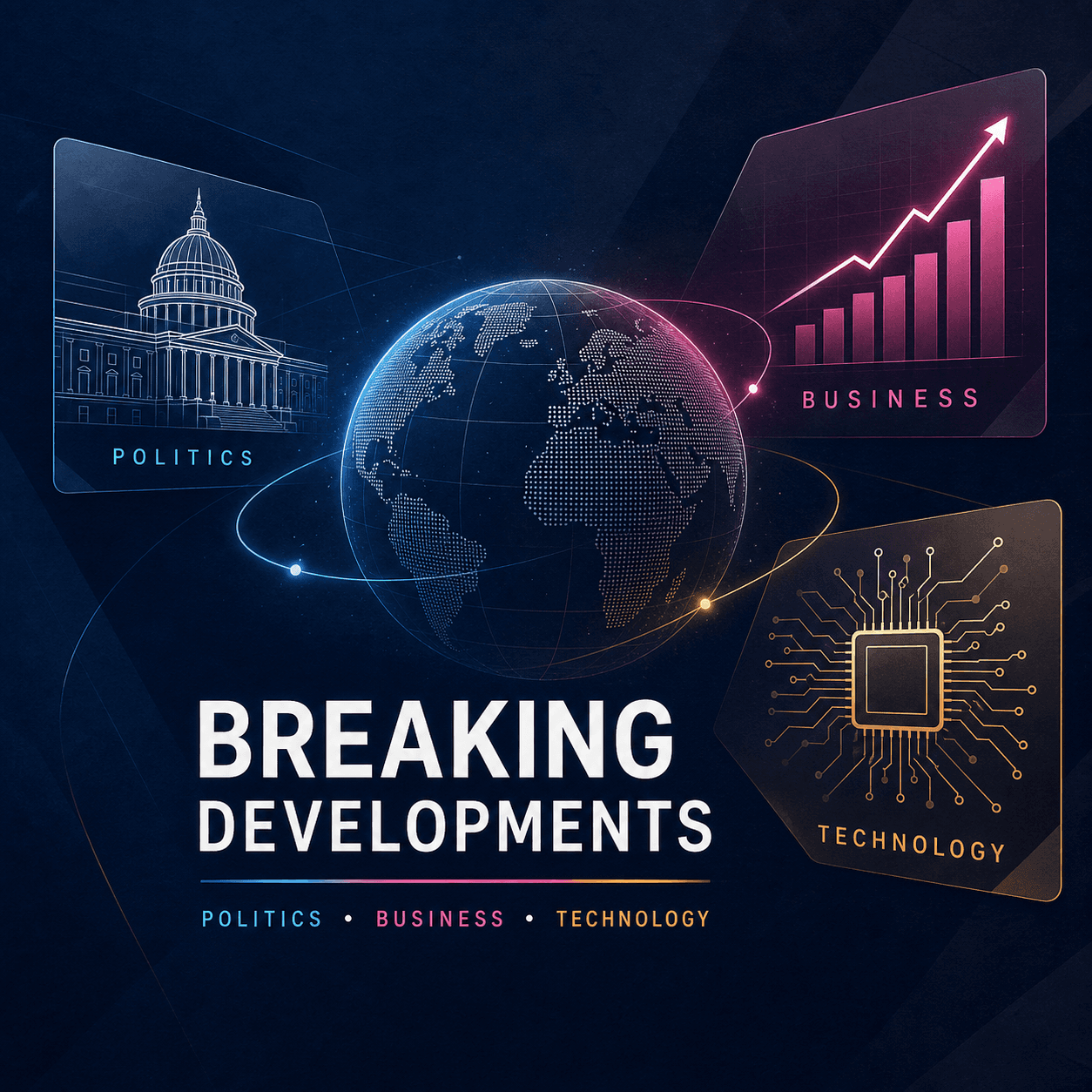 Breaking Developments Across Politics, Business, and Technology